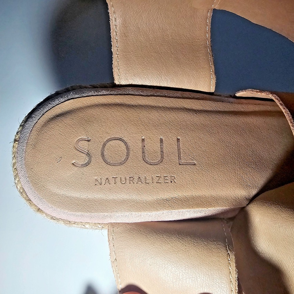 Soul Naturalizer Women's Wedge Espadrille Sandal Size 8 - Picture 6 of 16